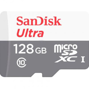 Карта пам'яті SanDisk MICRO SDXC 128GB class 10 Ultra Light SDSQUNR-128G-GN6MN