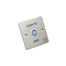 PBK-814C(LED) - Кнопка виходу зі світловою індикацією (Нержавіюча сталь)
