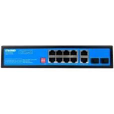 Ewind EW-S1912CG-AP 12-портовий гігабітний POE з Uplink SFP