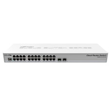 MikroTik CRS326-24G-2S+RM 24-портовий керований L2 комутатор