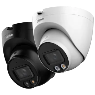 DH-IPC-HDW2449T-S-IL-BE (2.8 mm) (чорна) 4 МП WizSense ІР відеокамера з подвійним підсвічуванням та мікрофоном