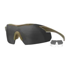 Wiley X VAPOR 2.5 Сірі/Прозорі лінзи Захисні балістичні окуляри