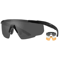 Wiley X SABER ADVANCED Сірі/Прозорі/Помаранчеві лінзи Захисні балістичні окуляри