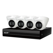 Комплект IP відеоспостереження Dahua 2Мп EZIP-KIT/NVR1B04HC-4P/E/4-T1B20