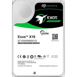 Жорсткий диск Seagate Exos X16 10TB 7200rpm ST10000NM001G